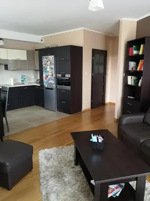 Kuchnia lub aneks kuchenny w obiekcie Bielany Residence Apartment & Parking