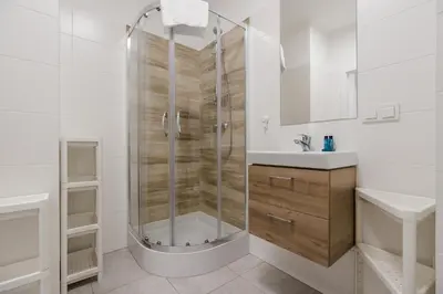Łazienka w obiekcie ShortStayPoland Budki Szczęśliwickie B131