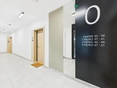 Plan piętra w obiekcie SuperApart Włodkowica 9A - with Parking