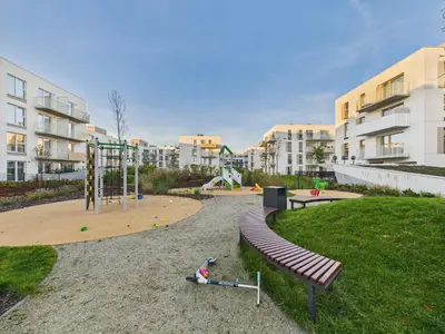 Plac zabaw dla dzieci w obiekcie SuperApart Włodkowica 9A - with Parking