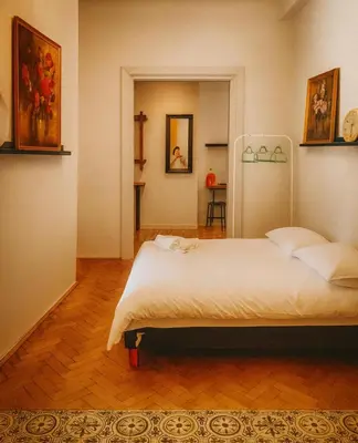 Plan piętra w obiekcie Mieszkanie w centrum Warszawy ulica Sienna