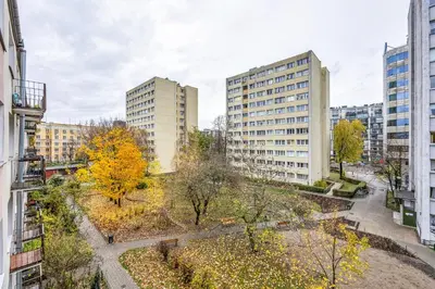 Budynek, w którym mieści się apartament