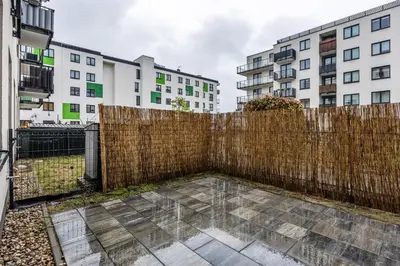 Budynek, w którym mieści się apartament