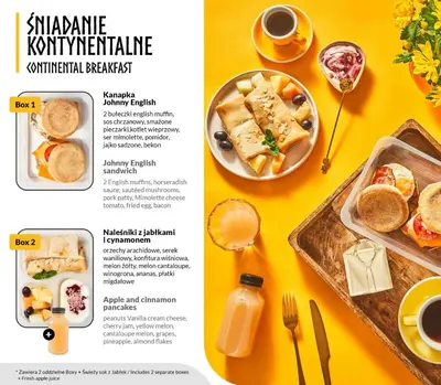 Jedzenie w apartamencie lub w pobliżu