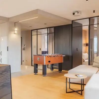 Loft Apartment with a Terrace in the Heart of Saska Kępa