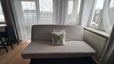 Część wypoczynkowa w obiekcie Apartament Leśny Ząbki