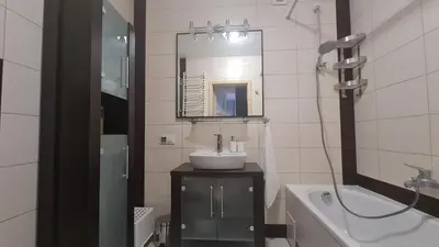 Łazienka w obiekcie Apartament Leśny Ząbki