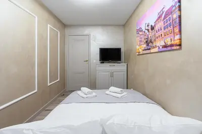 Łóżko lub łóżka w pokoju w obiekcie P&O Serviced Apartments Grzybowska 5