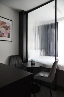 Część wypoczynkowa w obiekcie Żurawia Mini Apartments by Sofija