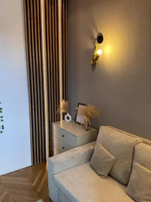 Część wypoczynkowa w obiekcie Cozy 2-room apartment in the City Center