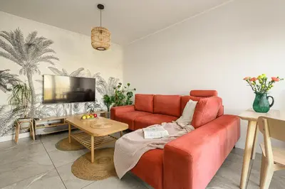 Część wypoczynkowa w obiekcie ShortStayPoland Szwedzka B109