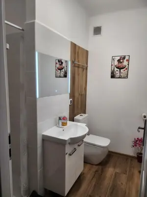 Łazienka w obiekcie Apartament Plac Mirowski Centrum