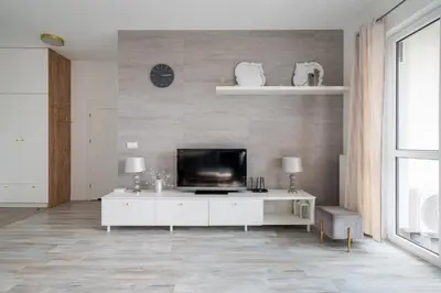 Telewizja i/lub zestaw kina domowego w obiekcie Pieskowa Skała 13 Residence Apartment by BookingHost