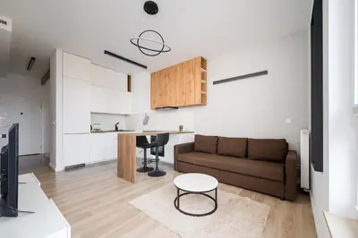 Kuchnia lub aneks kuchenny w obiekcie Pieskowa Skała 15 Residence Apartment by BookingHost