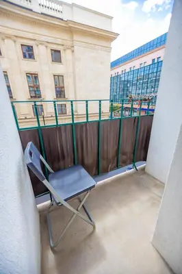Balkon lub taras w obiekcie Super Central Jasna str lovely studio