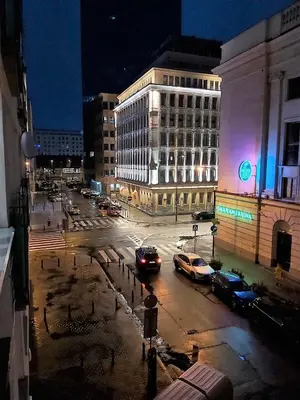 Budynek, w którym mieści się apartament