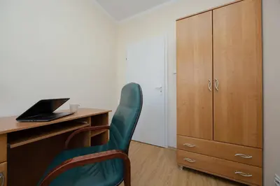 Plan piętra w obiekcie Family Apartment with Balcony and Remote Work in Warsaw by Noclegi Renters