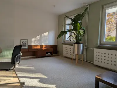 Część wypoczynkowa w obiekcie Stare mieszkanie na Rakietników