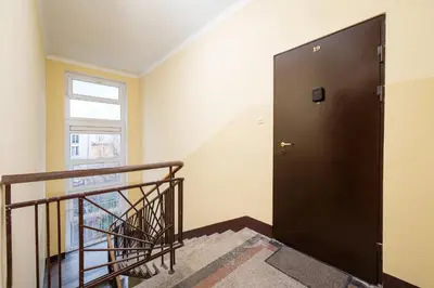 Plan piętra w obiekcie Tamka Powiśle Green Studio by BookingHost