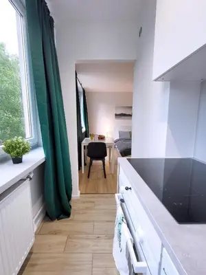 Kuchnia lub aneks kuchenny w obiekcie Top CityCenter Modern Nowogrodzka