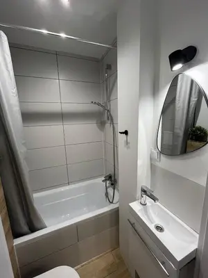 Łazienka w obiekcie Top CityCenter Modern Nowogrodzka