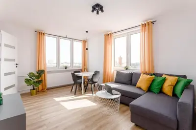 Część wypoczynkowa w obiekcie Top CityCentre Amazing Nowogrodzka