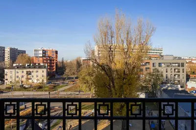 Budynek, w którym mieści się apartament