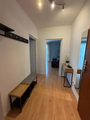 Telewizja i/lub zestaw kina domowego w obiekcie Metro Kondratowicza Apartment Malborska Targówek Warsaw