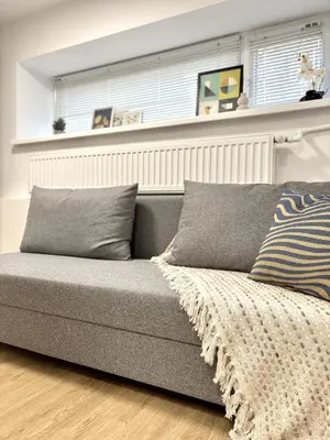 Część wypoczynkowa w obiekcie Smart - Modern Mokotów Studio
