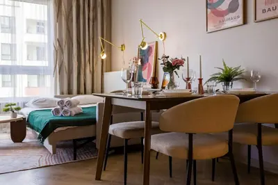 Część wypoczynkowa w obiekcie Soho Serenity Warszawa