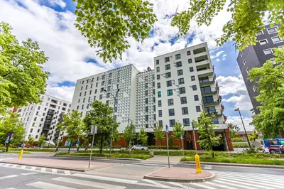 Budynek, w którym mieści się apartament