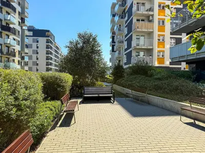 Budynek, w którym mieści się apartament