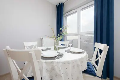 Plan piętra w obiekcie Cozy Apartment for 8 People with Air Conditioning and 2 Parking Spaces by Noclegi Renters