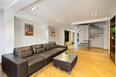 Część wypoczynkowa w obiekcie Urban Apartaments - Great Location - City Center - Piwna