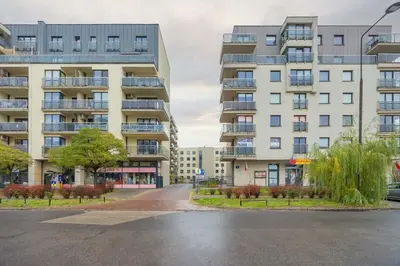 Budynek, w którym mieści się apartament