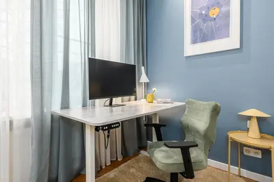 Telewizja i/lub zestaw kina domowego w obiekcie ShortStayPoland Raszyńska B190