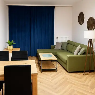 Część wypoczynkowa w obiekcie Apartamenty Jutrzenki