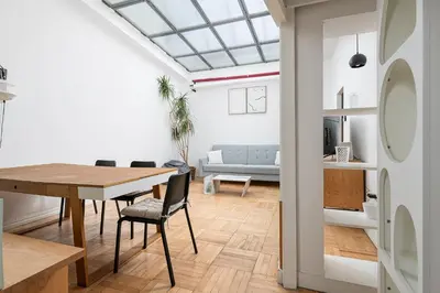 Część wypoczynkowa w obiekcie RentPlanet - Apartament Krucza
