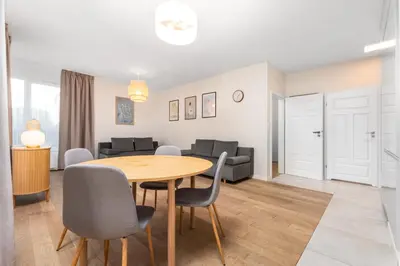 Część wypoczynkowa w obiekcie Apartament Jeziorańskiego by Your Freedom