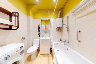 Łazienka w obiekcie Sunny Corner Apartment Saska Kepa