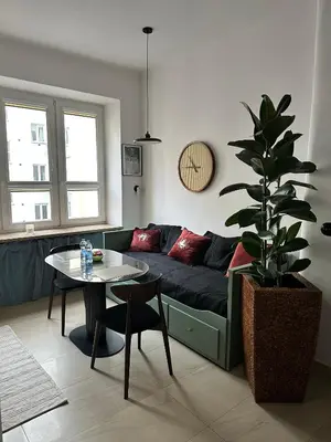 Część wypoczynkowa w obiekcie Apartament Konopczyńskiego