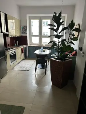 Kuchnia lub aneks kuchenny w obiekcie Apartament Konopczyńskiego