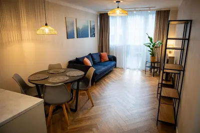 Część wypoczynkowa w obiekcie Graniczna City Loft