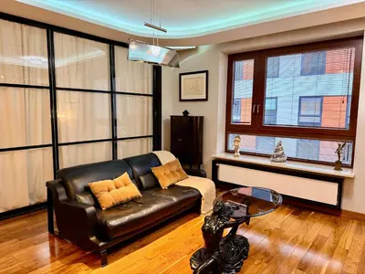 Część wypoczynkowa w obiekcie Apartament w samym centrum z parkingiem, Bagno 2 by OhMyHome