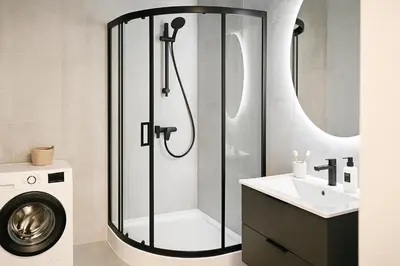 Łazienka w obiekcie Nowoczesny Loft przy Starówce Daniłowiczowska 18