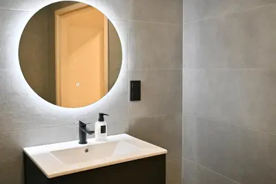Łazienka w obiekcie Nowoczesny Loft przy Starówce Daniłowiczowska 18