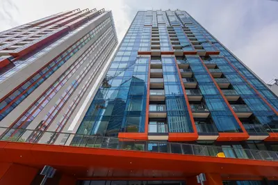 Budynek, w którym mieści się apartament