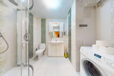 Łazienka w obiekcie Cozy Stay Mokotow Apartment With Balcony
