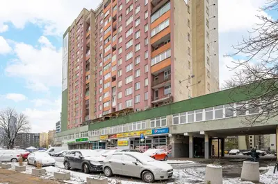 Budynek, w którym mieści się apartament