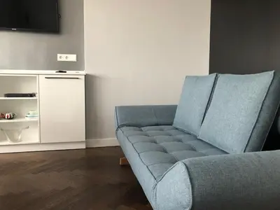Część wypoczynkowa w obiekcie Apartamenty Wiejska 9